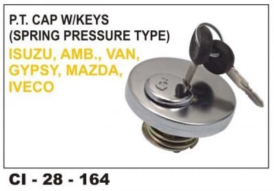 Fuel Tank Cap W/Key Maruti Van Type-2,Gypsy, Isuzu, Mazda, Iveco CI-164