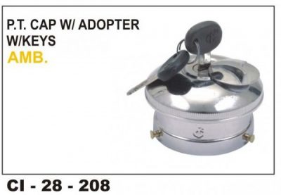 Fuel Tank Cap W/Adopter Ambassador. CI-208