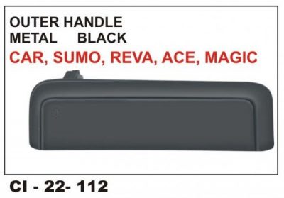 Outer Door Handle Maruti 800, Tata Sumo, Tata Ace Maruti 1000 Metal (LHS) CI-112L