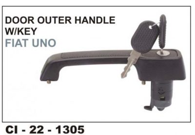 Outer Door Handle Fiat Uno W/Key Front CI-1305