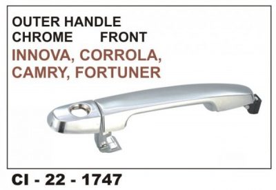 Outer Door Handle Innova (Chorme Plated) Front LHS CI-1747L