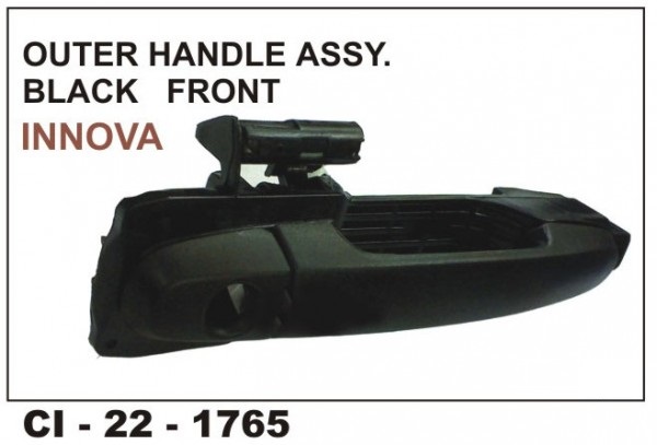 Outer Door Handle Assembly Innova (Black) Front LHS CI-1765L
