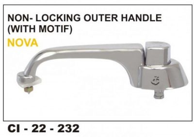 Outer Door Handle Non Locking Nova CI-232