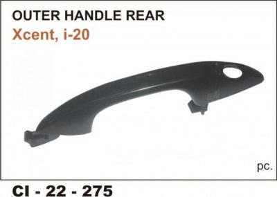 Outer Door Handle Xcent, I20 Elite Rear (LHS) CI-275Rl