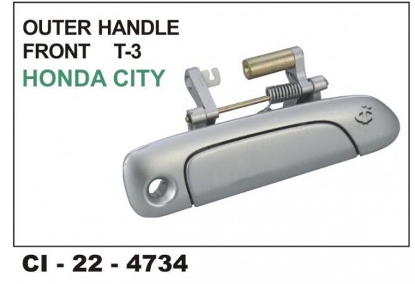 Outer Door Handle Honda City T-3 Front LHS CI-4734L