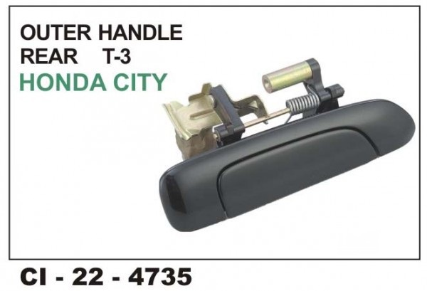 Outer Door Handle Honda City T-3 Rear RHS CI-4735R
