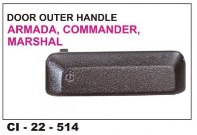 Outer Door Handle Mahindra Marshal RHS CI-514R