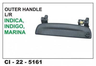 handle-ci-5161r Outer Door Handle Indica RHS CI-5161R