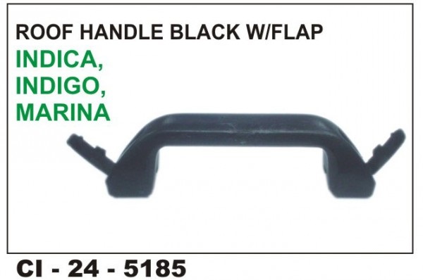 Roof Handle Indica (Black) (Close Type) CI-5185