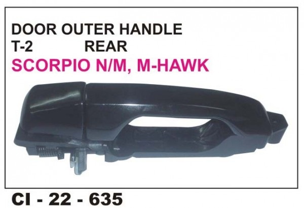 Outer Door Handle Scorpio N/M Rear RHS CI-635R
