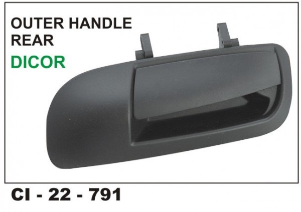 Outer Door Handle Safari Dicor Rear RHS CI-791R