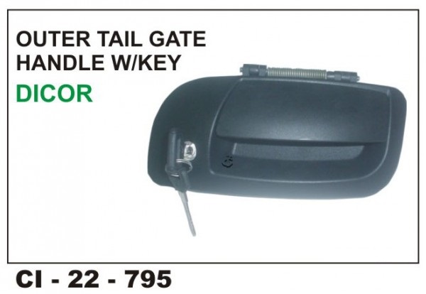 Dicky Handle Tata Safari Dicor W/Keys CI-795