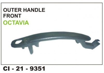 Outer Door Handle Skoda Octavia Front LHS CI-9351L