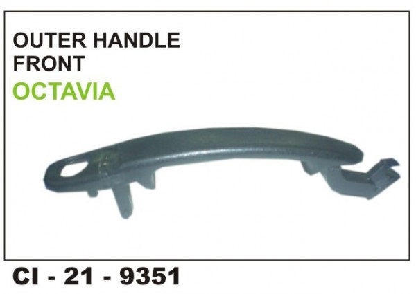 Outer Door Handle Skoda Octavia Front LHS CI-9351L
