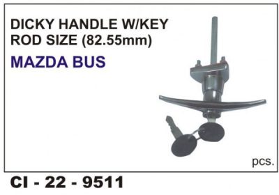 Dicky Handle W/Keys Mazda Bus.82.55Mm CI-9511