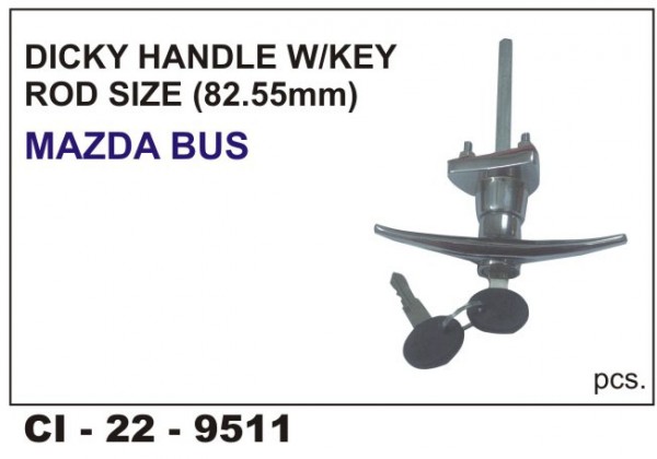 Dicky Handle W/Keys Mazda Bus.82.55Mm CI-9511