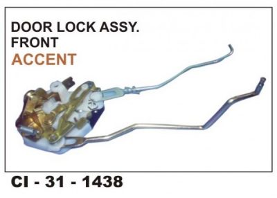 Door Latch Assembly Accent Front LHS CI-1438L