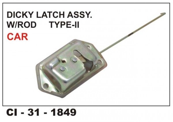 Dicky Latch W/Rod Maruti Car 800 Type 2 CI-1849