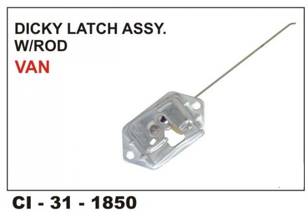 latches-ci-1850 Dicky Latch W/Rod Maruti Van CI-1850