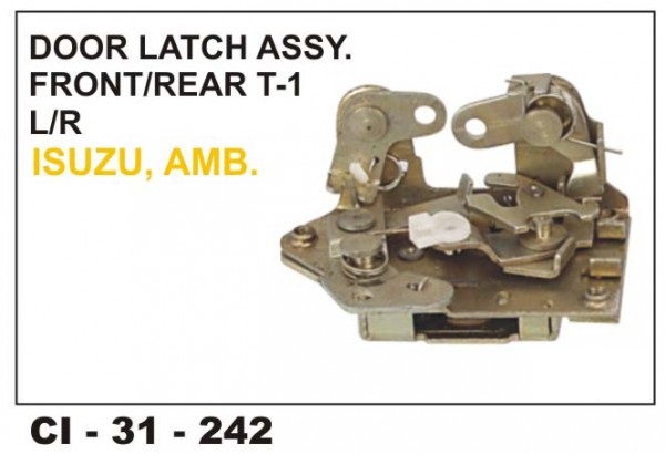 Door Latch Assembly Isuzu RHS CI-242R