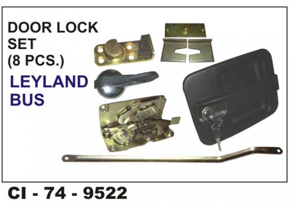 latches-ci-9522 Door Lock Complete Set Bus/Truck.(Leyland) CI-9522