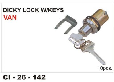 door-lock-ci-142 Dicky Lock W/KEY VAN
