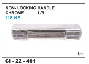 Locking Handle Chrome - Premier 118NE