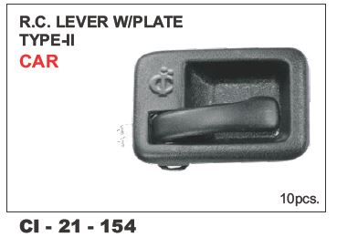 0154 R.C. LEVER W/PLATE CI- 154