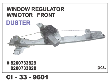 Window Regulator Front Left DUSTER CI-9601L