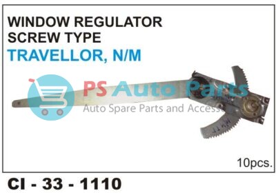 WINDOW REGULATOR ASSY N/M SCREW TYPE TRAVELLER