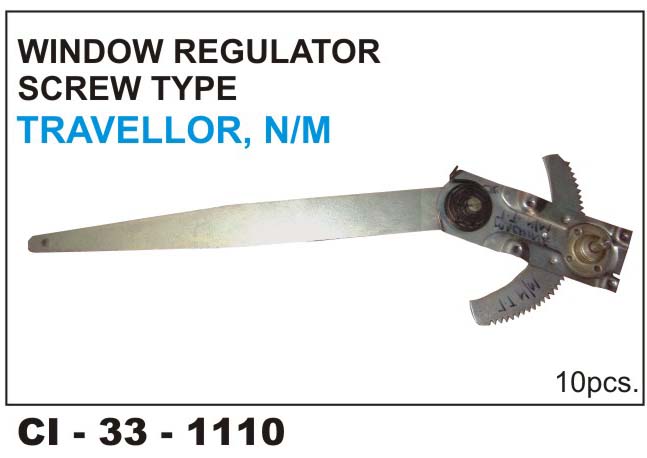 WINDOW REGULATOR ASSY N/M SCREW TYPE TRAVELLER