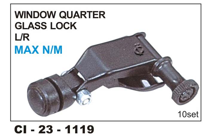 QUARTER GLASS LOCK MAX TRAX