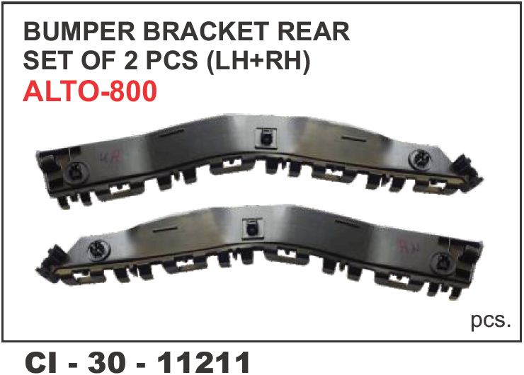 11211.jpg BUMPER BRACKET REAR ST OF 2 PCS (L+R)SUZUKI ALTO 800