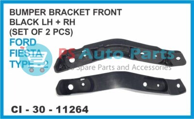 BUMPER BRACKET FRONT BLACK LH/RH ( SET OF 2 PCS ) FORD FIESTA TYPE-2