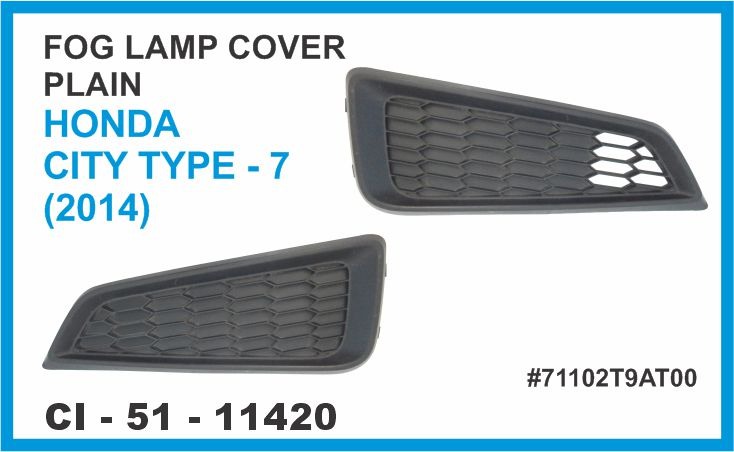 11420.jpg FOG LAMP COVER PLAIN HONDA CITY TYPE-7