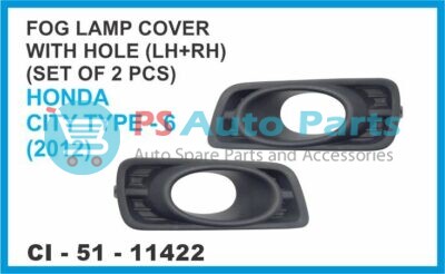 11422.jpg FOG LAMP COVER WITH HOLE ( LH+RH) SET OF 2 PCS HONDA CITY TYPE-6