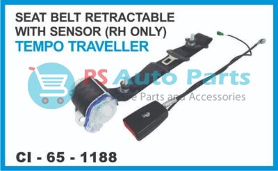 SEAT BELT RETRACTABLE  WITH SENSOR RH ONLY TEMPO TRAVELLER