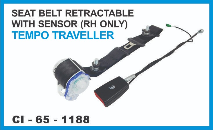 SEAT BELT RETRACTABLE  WITH SENSOR RH ONLY TEMPO TRAVELLER