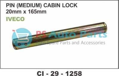 PIN 20MM x 165MM (CABIN LOCK IVECO)