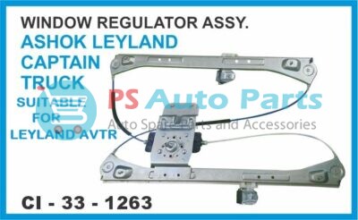 WINDOW REGULATOR ASSY  ASHOK LEYLAND CAPTAIN  TRUCK  SUITABLE FOR LEYLAND AVTAR