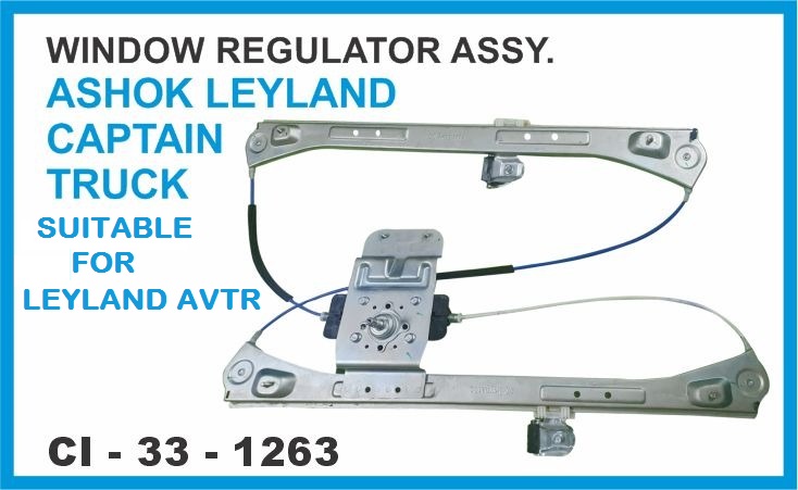 WINDOW REGULATOR ASSY  ASHOK LEYLAND CAPTAIN  TRUCK  SUITABLE FOR LEYLAND AVTAR