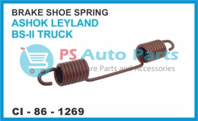 BRAKE SHOE SPRING ASHOK LEYLAND  TRUCK BS2