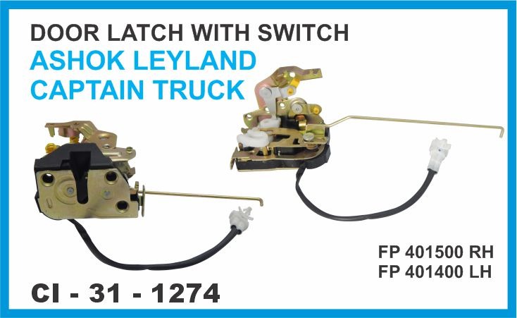 DOOR LATCH WITH SWITCH ASHOK LEYLAND CAPTAIN TRUCK