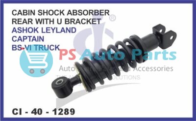 CABIN SHOCK ABSORBER REAR WITH U BRACKET ASHOK LEYLAND CAPTAIN BS-VI TRUCK