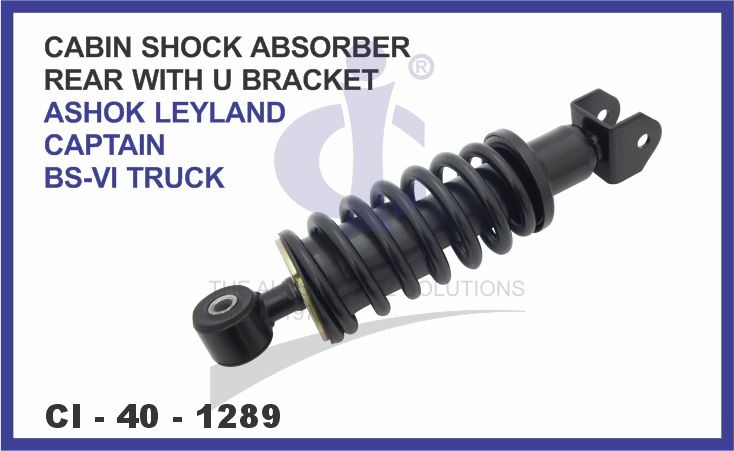 CABIN SHOCK ABSORBER REAR WITH U BRACKET ASHOK LEYLAND CAPTAIN BS-VI TRUCK
