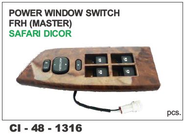1316.jpg POWER WINDOW SWITCH SAFARI DICOR FRONT RH MASTER