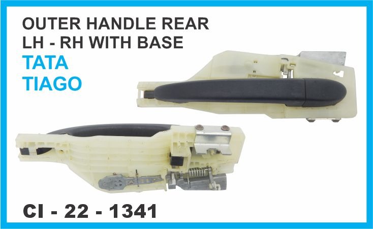 OUTER HANDLE REAR RH/LH  WHITE BASE TATA TIAGO