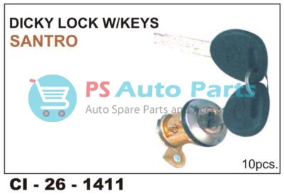 DICKY LOCK SANTRO W/KEY