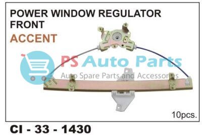WINDOW REGULATOR ASSY ACCENT POWER FRONT
