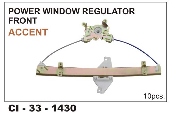 WINDOW REGULATOR ASSY ACCENT POWER FRONT